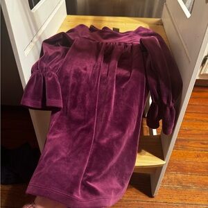 Tea Collection Velvet Dress
